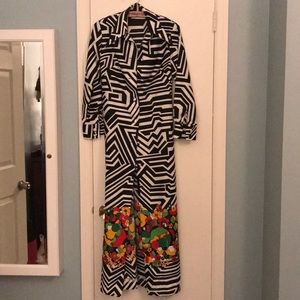 Lanvin Paris Coat dress Authentic vintage 1970s